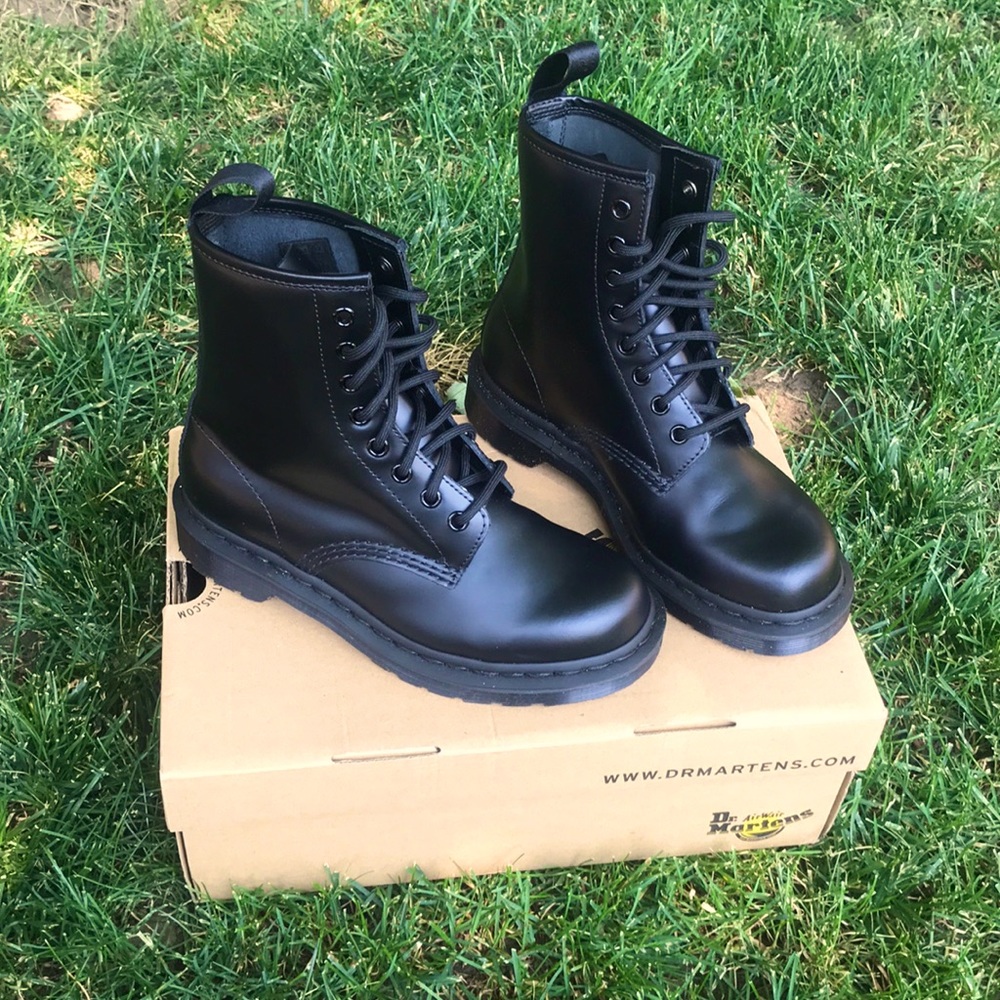NWT Dr. Martens 1460 Monochromatic Black
